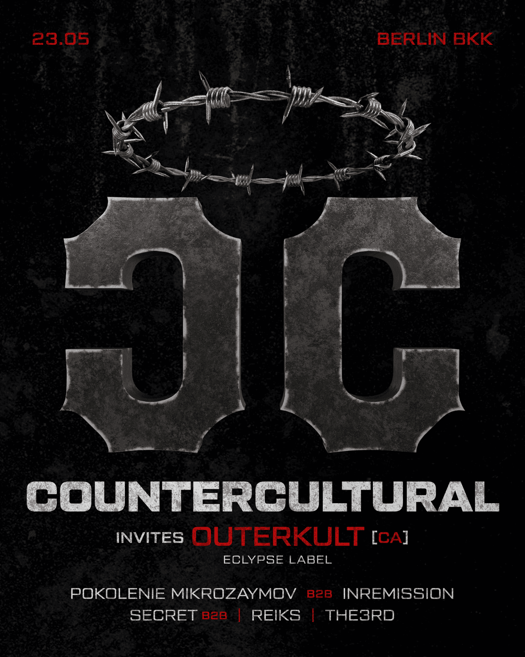 COUNTERCULTURAL INVITES OUTERKULT